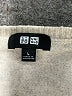 Uniqlo 100% Wool Silver Wool Pullover Sweater Size L - photo 7