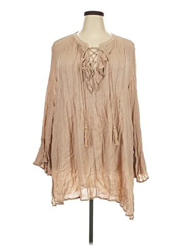 Roaman's Long Sleeve Blouse (view 1)