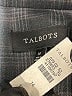 Talbots Plaid Gray Blazer Size 14 - photo 6