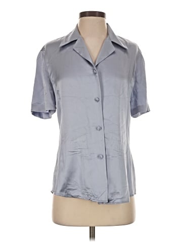 Linda Allard Ellen Tracy Short Sleeve Blouse (view 1)