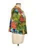 Coldwater Creek Print Green Blazer Size 12 (petite) - photo 4