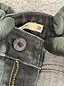 Levi's Chevron-herringbone Gray Jeans Size 28 waist - photo 7