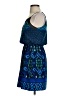 Express Paisley Blue Cocktail Dress Size XS - photo 5