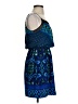 Express Paisley Blue Cocktail Dress Size XS - photo 4