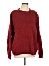 IZOD 100% Cotton Solid Burgundy Pullover Sweater Size L - photo 1