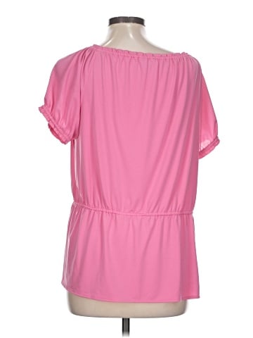 Ann Taylor Short Sleeve Blouse (view 2)
