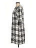 violet b. Plaid Ivory Casual Dress Size M - photo 5