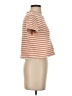 Splendid Stripes Orange Short Sleeve Turtleneck Size XS - photo 4