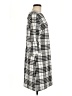 violet b. Plaid Ivory Casual Dress Size M - photo 4