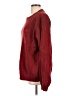 IZOD 100% Cotton Solid Burgundy Pullover Sweater Size L - photo 5