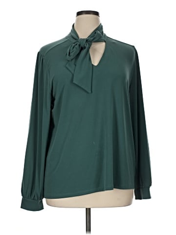 Ann Taylor Long Sleeve Blouse (view 1)