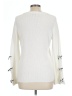 Elle 100% Cotton Ivory Pullover Sweater Size L - photo 2