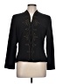Liz Claiborne 100% Acetate Black Blazer Size 10 Petite - photo 1