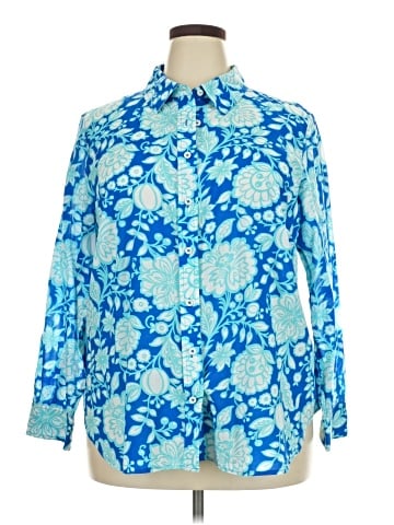 Talbots Long Sleeve Button-Down Shirt (view 1)