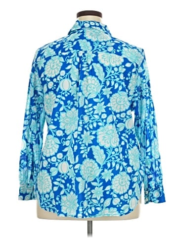 Talbots Long Sleeve Button-Down Shirt (view 2)