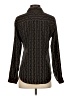 Ann Taylor 100% Polyester Black Long Sleeve Blouse Size XS - photo 2
