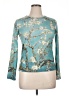 Assorted Brands Teal Long Sleeve Blouse Size XL - photo 1