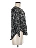 Alya Black 3/4 Sleeve Blouse Size M - photo 4