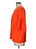 Jade 100% Polyester Orange 3/4 Sleeve Top Size L - photo 5