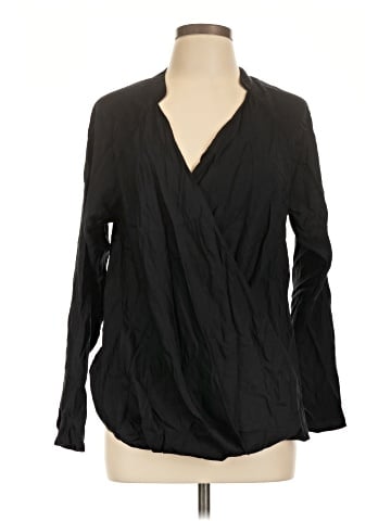 James Perse Long Sleeve Blouse (view 1)