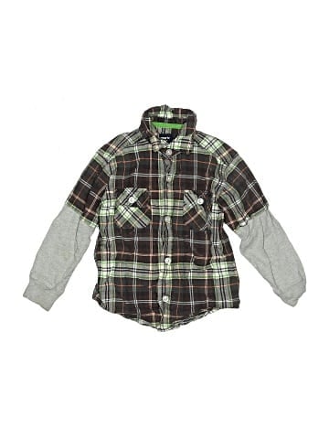 Carter's Long Sleeve Button-Down Shirt (view 1)