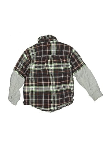 Carter's Long Sleeve Button-Down Shirt (view 2)