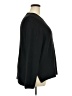 Ella Moss Solid Black Pullover Sweater Size XXL - photo 4