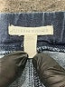 Eileen Fisher Chevron-herringbone Blue Jeans Size M - photo 7