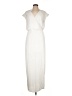 Express 100% Polyester Ivory Casual Dress Size L - photo 1