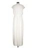 Express 100% Polyester Ivory Casual Dress Size L - photo 2