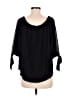 Tyche Black 3/4 Sleeve Blouse Size M - photo 2