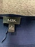 MSK Solid Blue Casual Dress Size M - photo 7