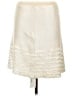 St. John Chevron-herringbone Ivory Formal Skirt Size 12 - photo 2