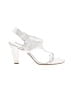 Assorted Brands Metallic Silver Sandals Size EU 38 1/2 - photo 1