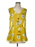CAbi 100% Polyester Yellow Tank Top Size L - photo 1