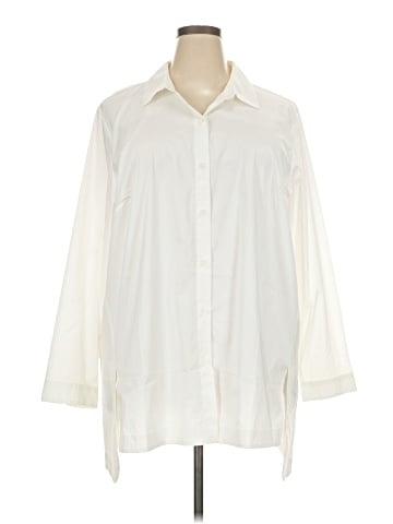 J.Jill 3/4 Sleeve Button-Down Shirt (view 1)