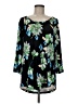 JM Collection Black 3/4 Sleeve Blouse Size M - photo 1