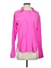 A.L.C. Pink Long Sleeve Silk Top Size 2 - photo 1