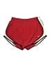 Nike 100% Polyester Color Block Red Athletic Shorts Size L - photo 1