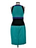 Calvin Klein Color Block Teal Cocktail Dress Size 4 - photo 2