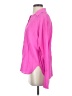 A.L.C. Pink Long Sleeve Silk Top Size 2 - photo 5