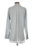 Ann Taylor 100% Polyester Gray Long Sleeve Blouse Size XS - photo 2