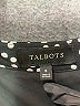 Talbots Polka Dots Black Casual Skirt Size 8 - photo 4