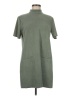 Zara 100% Polyester Solid Green Casual Dress Size M - photo 1