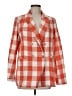 Fate Checkered-gingham Orange Blazer Size M - photo 1