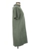 Zara 100% Polyester Solid Green Casual Dress Size M - photo 4