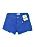 L'Agence Blue Denim Shorts Size 24 waist - photo 1