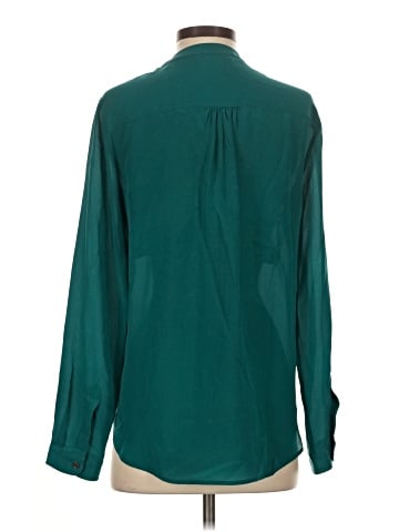 Banana Republic Long Sleeve Silk Top (view 2)