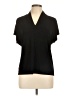 Frank Lyman Design Black Short Sleeve Turtleneck Size 10 - photo 1