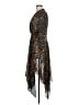 Maje 100% Polyester Black Cocktail Dress Size Lg (3) - photo 5